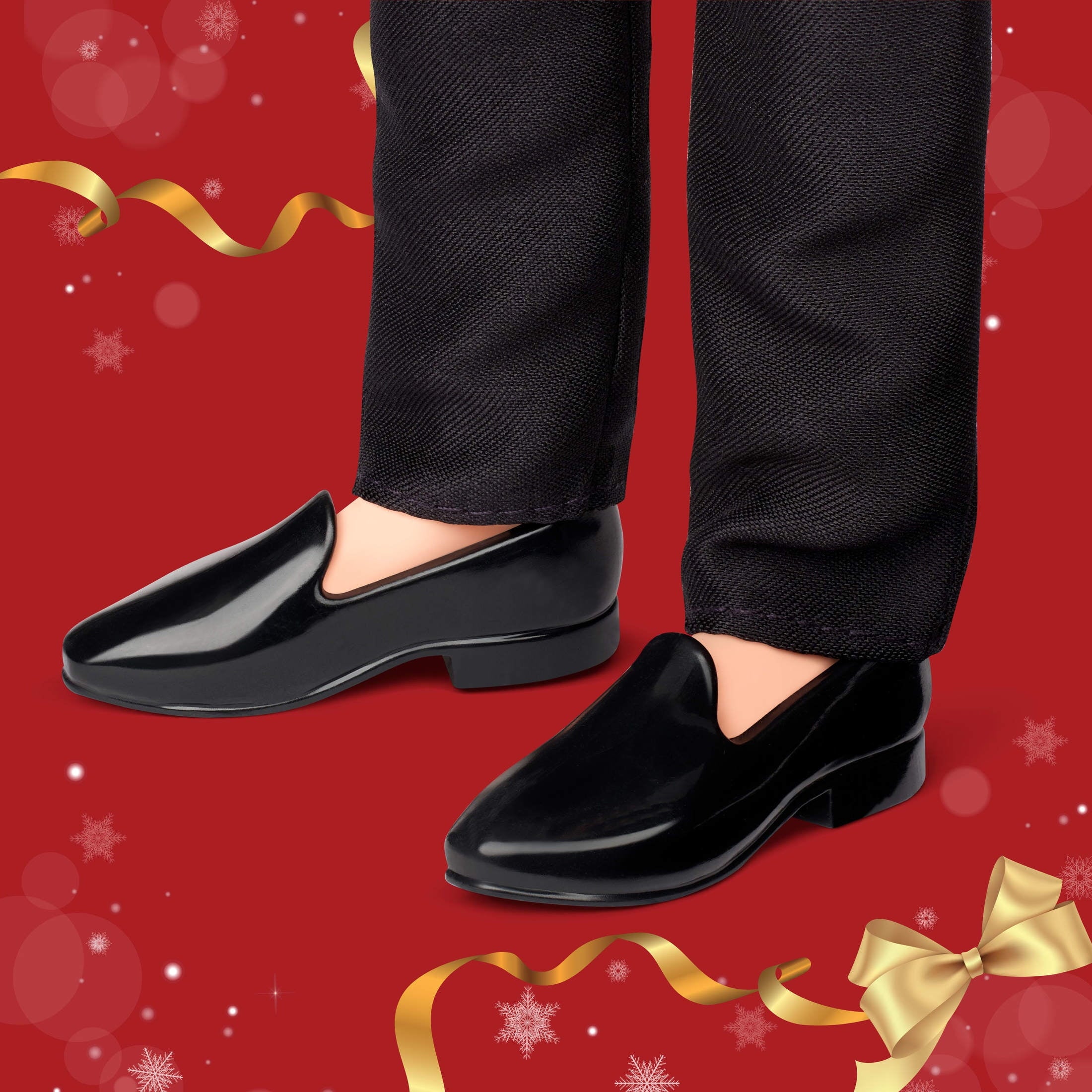 Barbie Signature 2025 Holiday Blonde Ken Collectible Fashion Doll wearing Full Suit with Golden Jacket